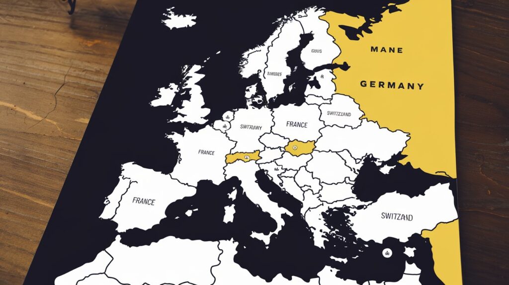 a map of europe highlighting countries w Ls xlknbRt NKhxHJYJ9mw WL xVT5xQYmPVVMTueuolQ