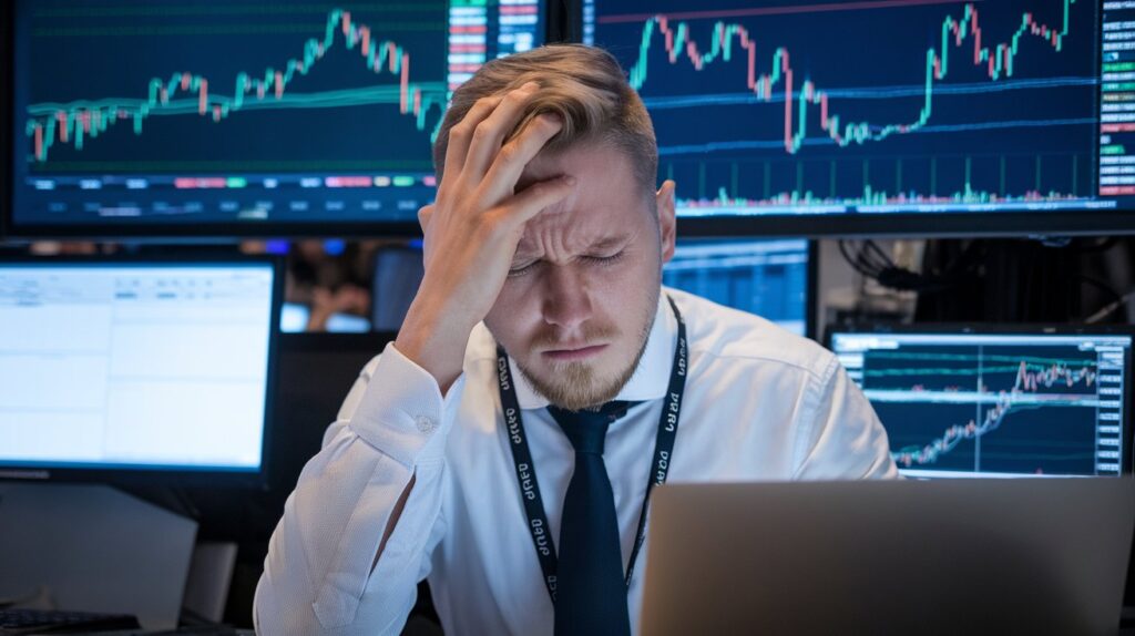 a trader with a stressed expression look 0eqSw6GqQoWwh8nyB4eJWQ Mtd4rEeVTAeEjcSrzWS 7g