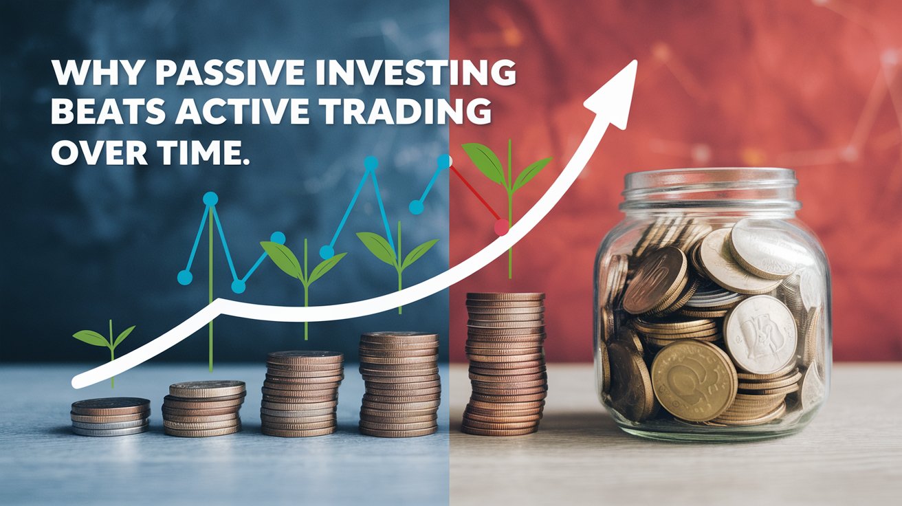 Read more about the article Why Passive Investing Beats Active Trading Over Time