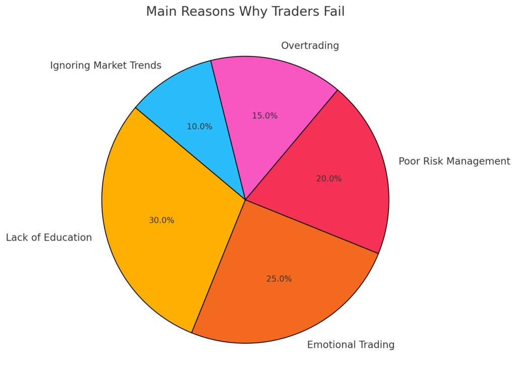 Why Most Traders Fail and How You Can Avoid Their Mistakes